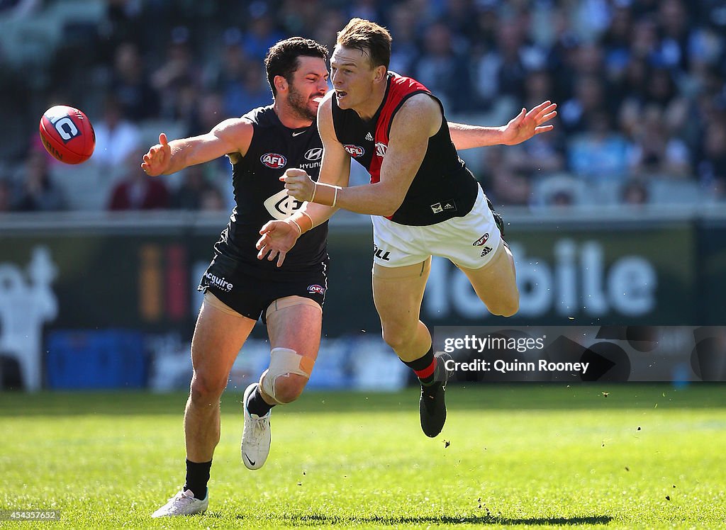 AFL Rd 23 - Carlton v Essendon