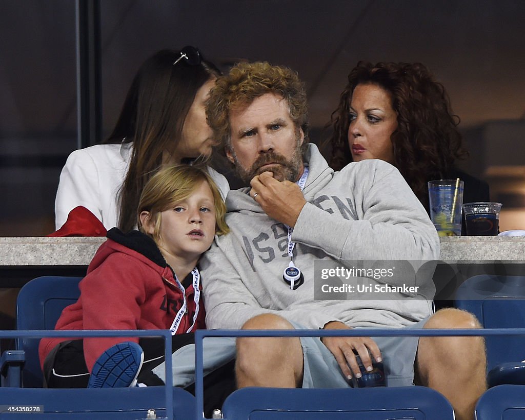 2014 US Open Celebrity Sightings - Day 5