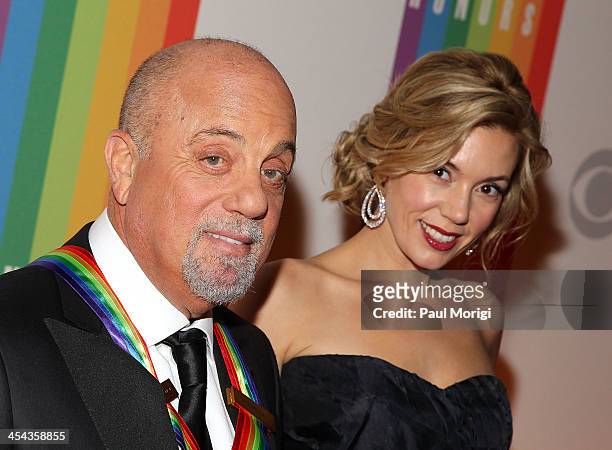 Kennedy Center Honoree Billy Joel and Alexis Roderick attend the The 36th Kennedy Center Honors gala at The Kennedy Center on December 8, 2013 in...