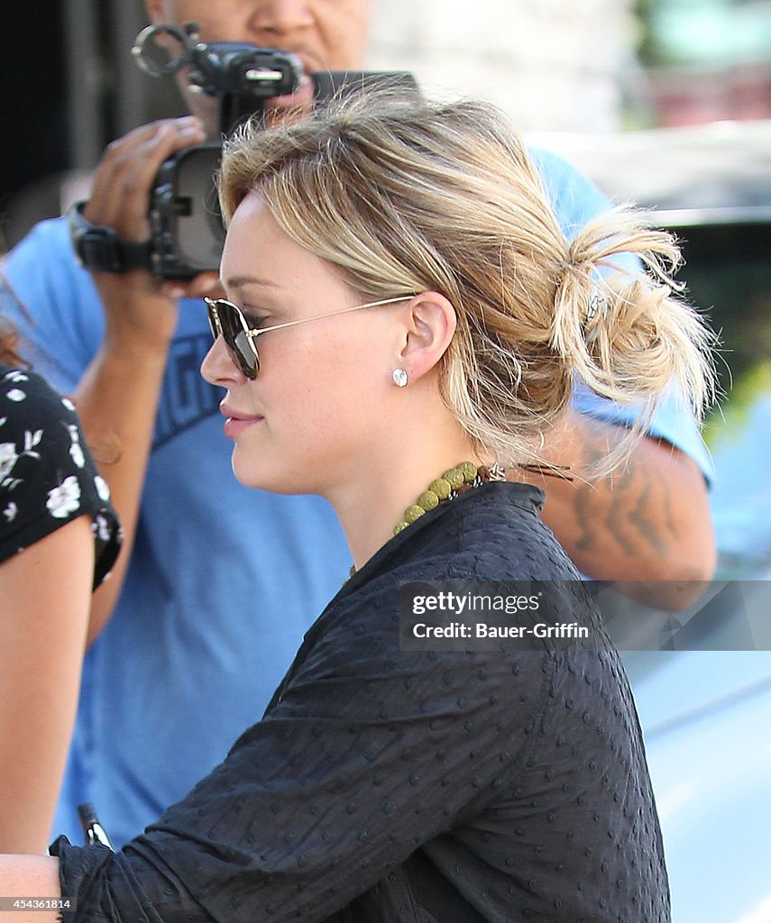 Celebrity Sightings In Los Angeles - August 29, 2014