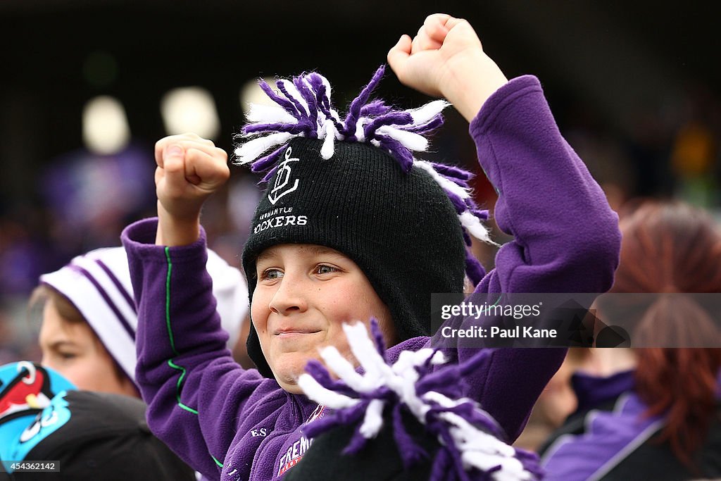 AFL Rd 23 - Fremantle v Port