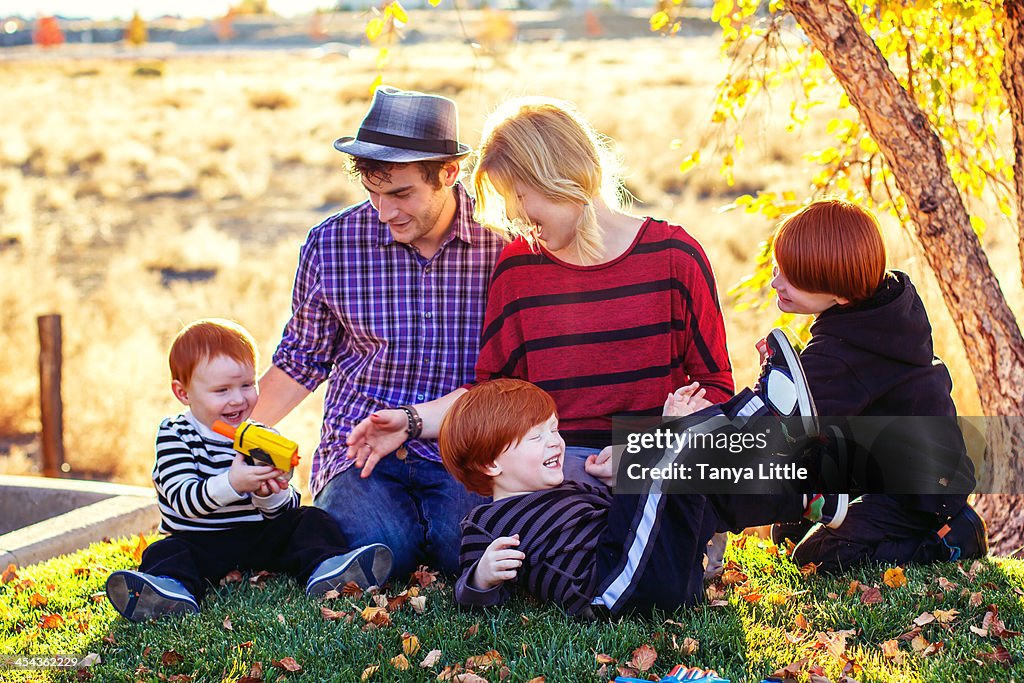 Happy family