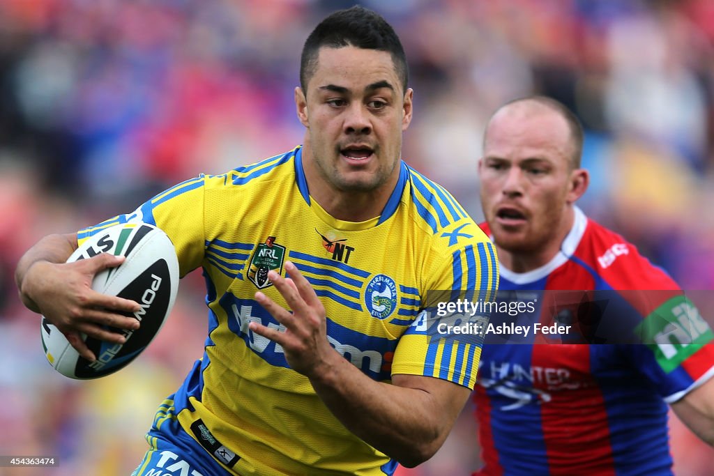 NRL Rd 25 - Knights v Eels