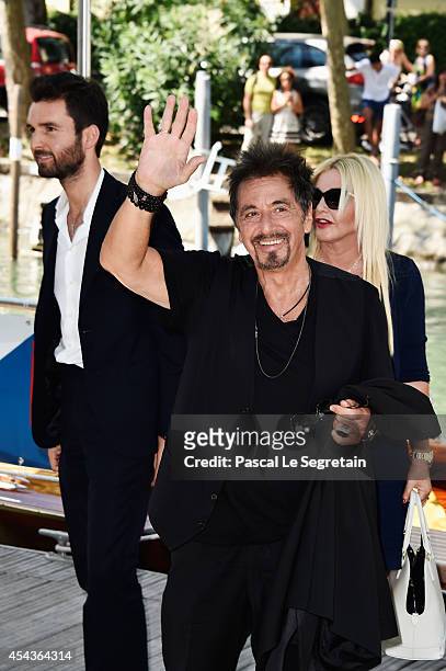 Actor Al Pacino is seen on day four of the 71st Venice International Film Festival on August 30, 2014 in Venice, Italy.