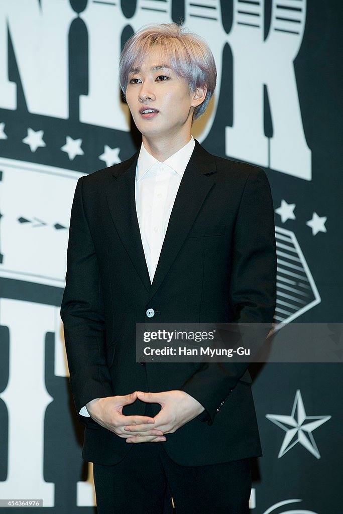 Super Junior The 7th Album 'MAMACITA' Press Conference in Seoul