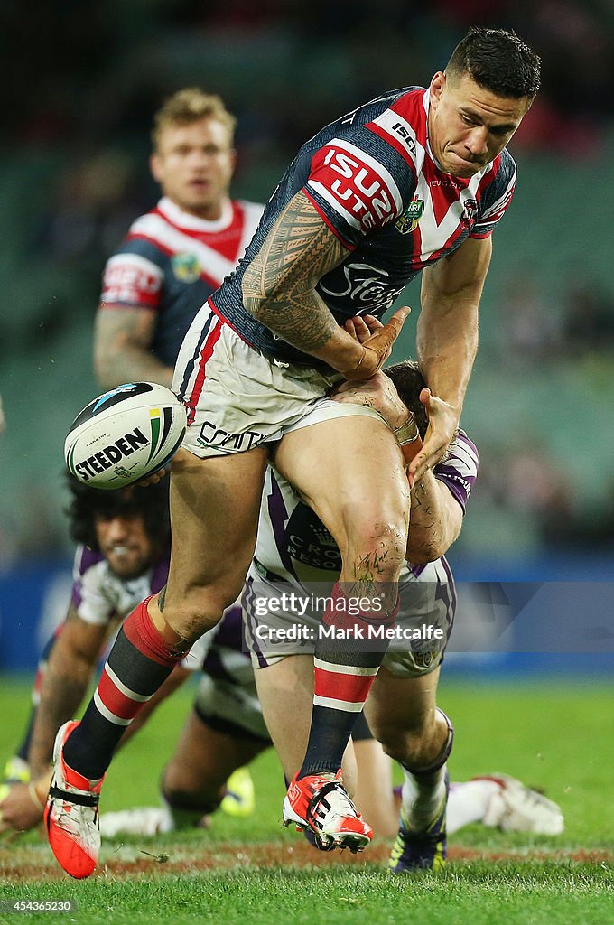 NRL Rd 25 - Roosters v Storm