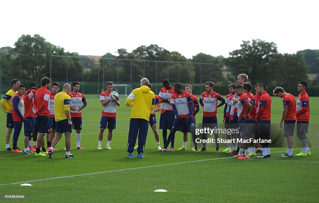 Arsenal Training Session