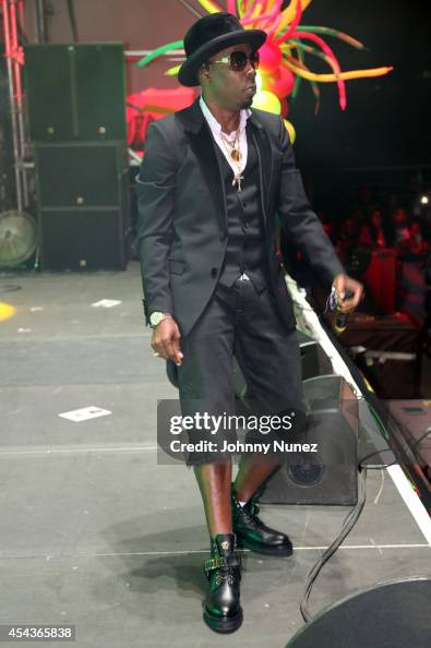 Shabba Rinx Shabba Ranks performs during the On Da Reggae Tip 2014 concert event ...