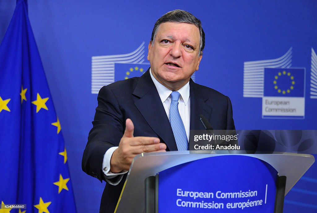 Petro Poroshenko - Jose Manuel Barroso