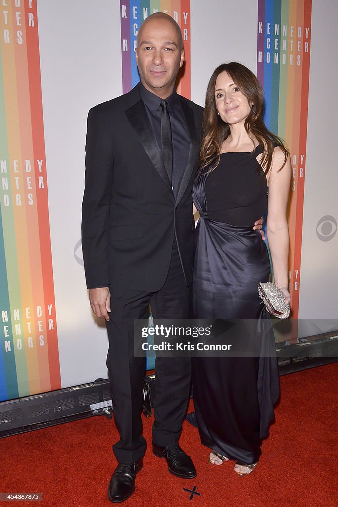 Tom Morello and Denise Morello pose on the red carpet during the The... Foto di attualità