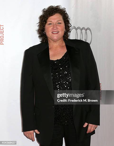 Actress Dot-Marie Jones attends "TrevorLIVE LA" honoring Jane Lynch and Toyota for the Trevor Project at Hollywood Palladium on December 8, 2013 in...