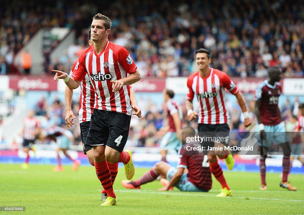 West Ham United v Southampton - Premier League