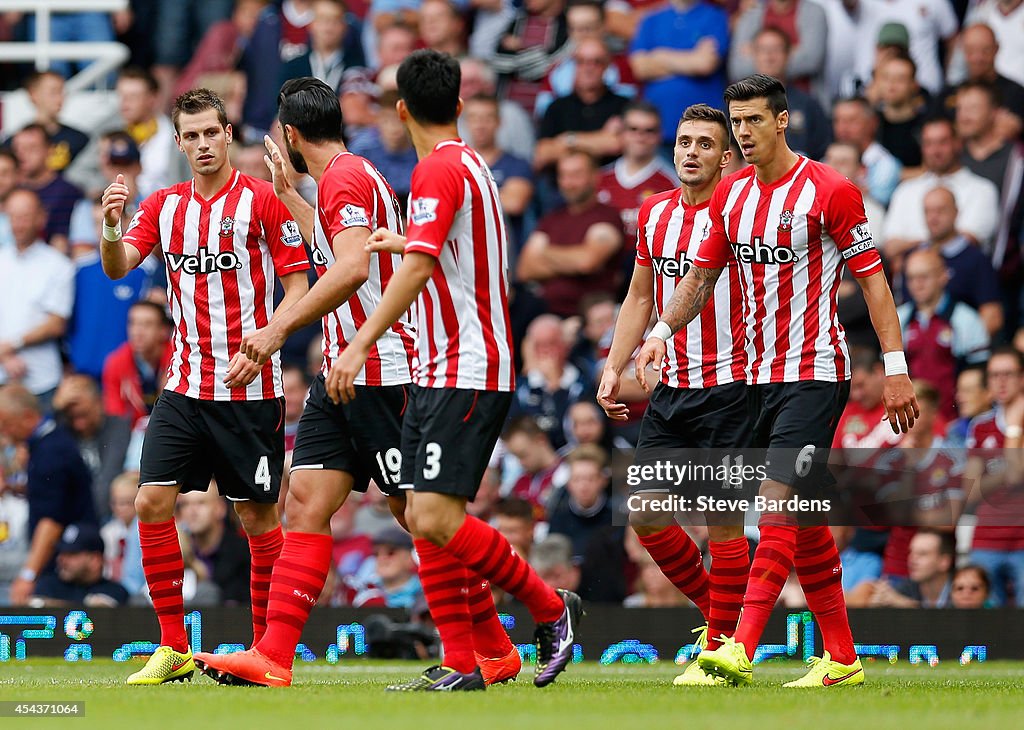 West Ham United v Southampton - Premier League