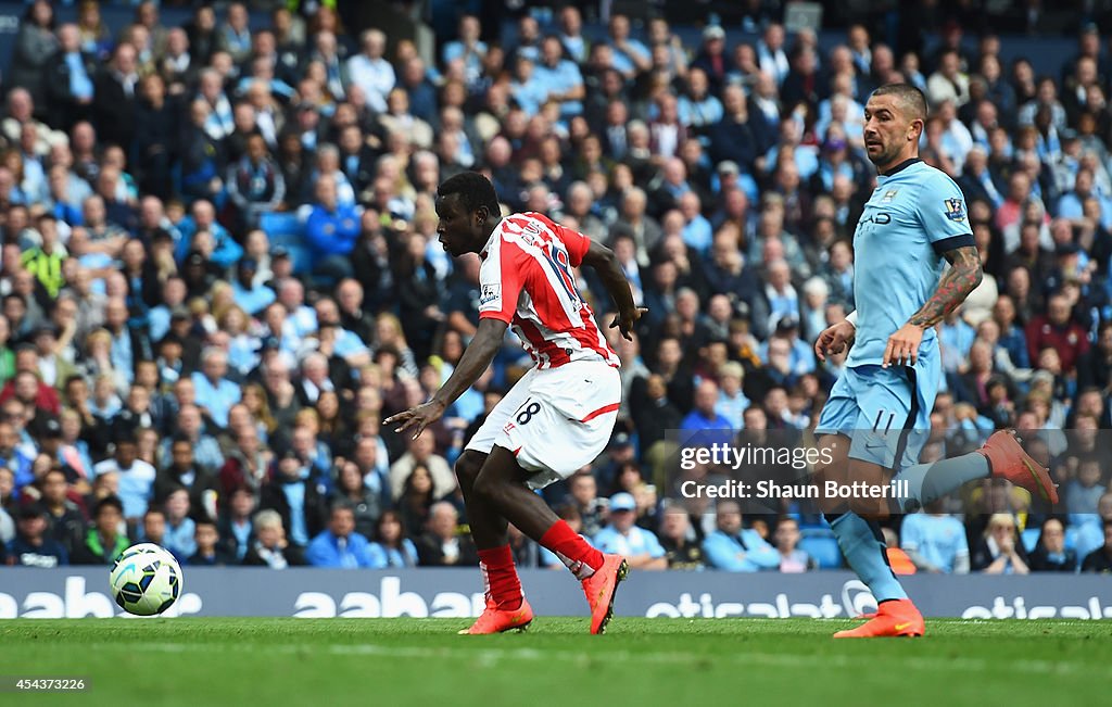 Manchester City v Stoke City - Premier League