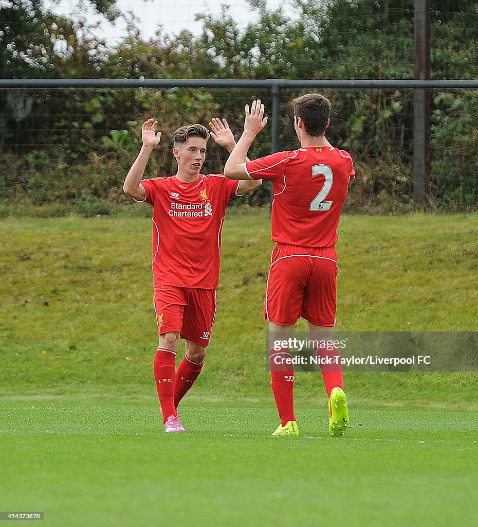 Liverpool v Manchester United: Barclays U18 Premier League