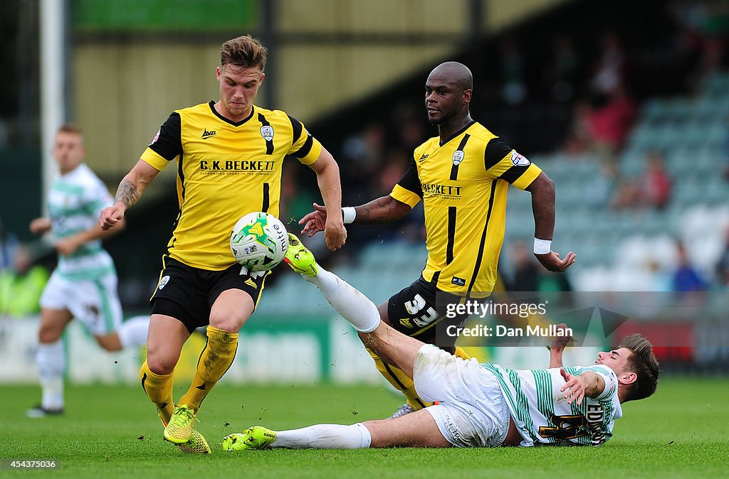 Yeovil Town v Barnsley - Sky Bet League One