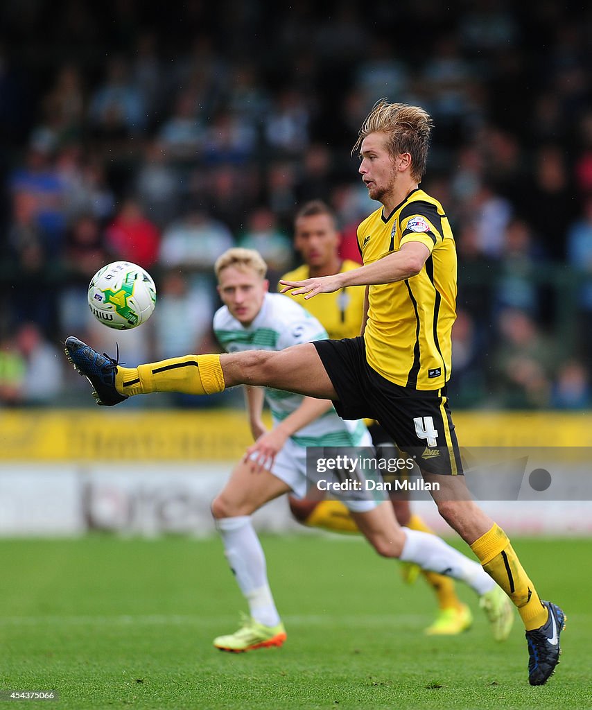 Yeovil Town v Barnsley - Sky Bet League One