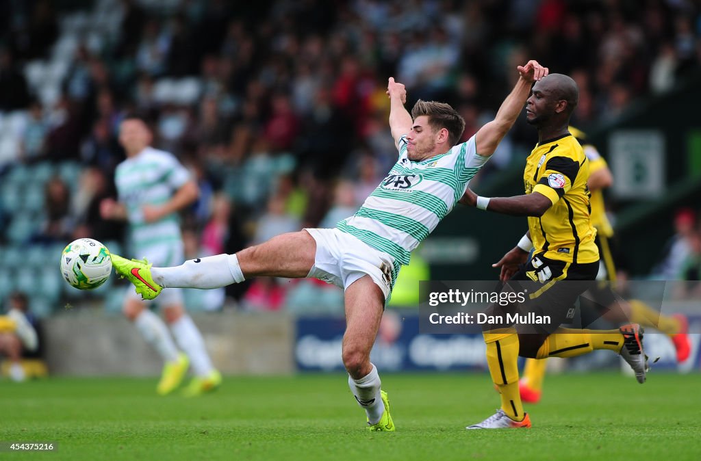 Yeovil Town v Barnsley - Sky Bet League One