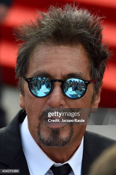 Al Pacino attends 'Manglehorn' Premiere during the 71st Venice Film Festival at Sala Grande on August 30, 2014 in Venice, Italy.