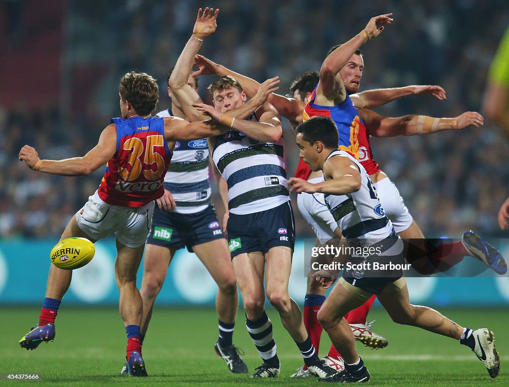 AFL Rd 23 - Geelong v Brisbane