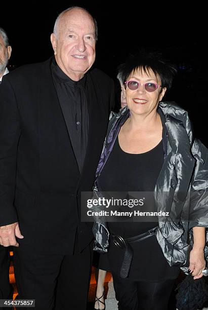 Don Rubell and Mera Rubell attend Perez Art Museum Miami - PAMM Premiere Gala at PAMM Art Museum on December 7, 2013 in Miami, Florida.