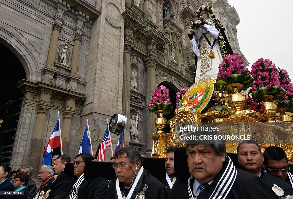 PERU-RELIGION-SANTA ROSA OF LIMA