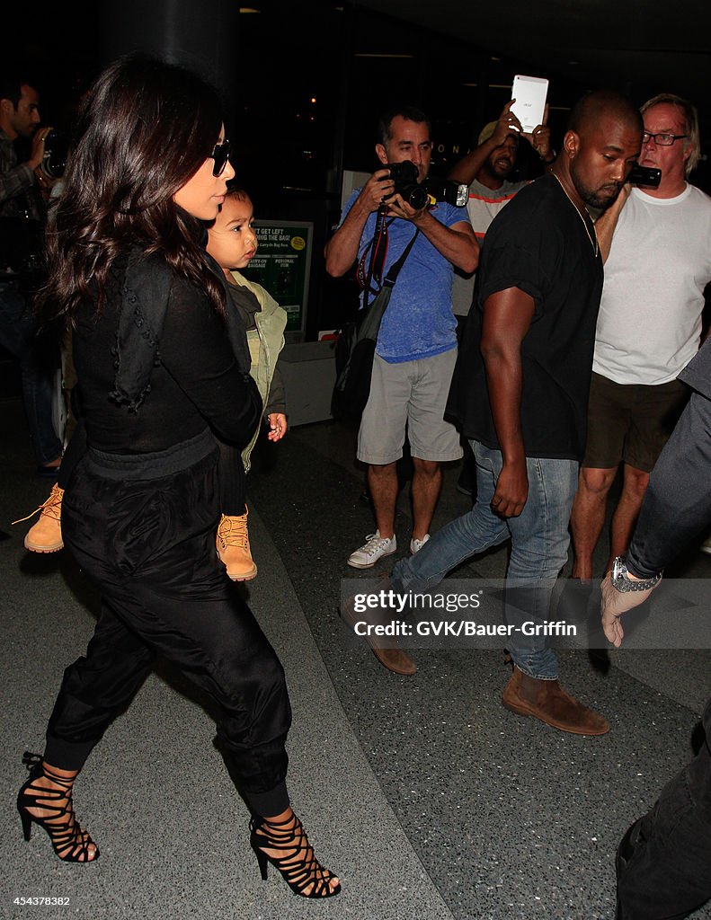 Celebrity Sightings In Los Angeles - August 30, 2014