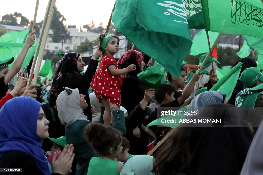 PALESTINIAN-ISRAEL-CONFLICT-HAMAS-DEMO