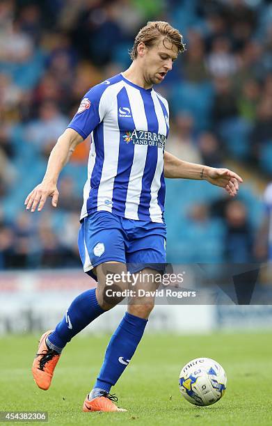 Glenn Loovens of Sheffield Wednesday looks on during the Sky Bet Championship match between Sheffield Wednesday and Nottingham Forest at Hillsborough...