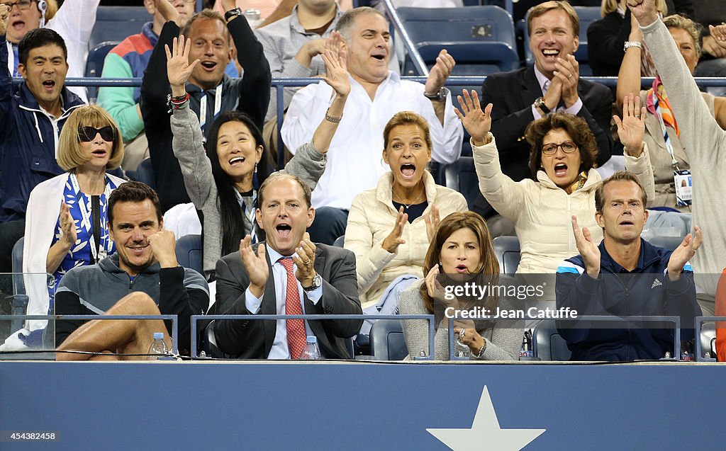 2014 US Open Celebrity Sightings - Day 5