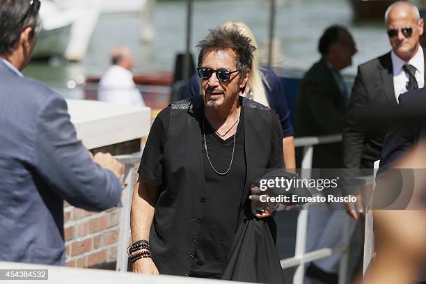 Al Pacino is seen on Day 4 during the 71st Venice International Film Festival on August 30, 2014 in Venice, Italy.