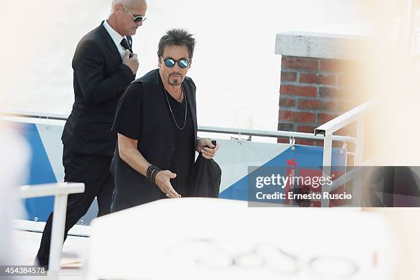 Al Pacino is seen on Day 4 during the 71st Venice International Film Festival on August 30, 2014 in Venice, Italy.