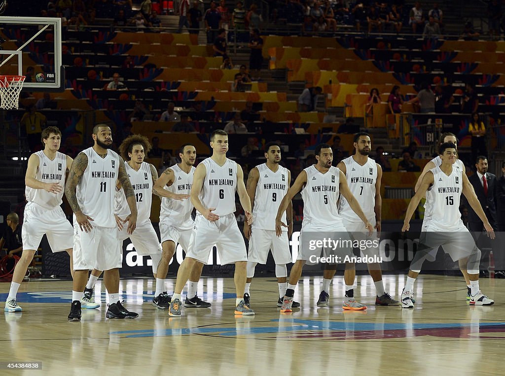 2014 FIBA Basketball World Cup - New Zealand v Turkey