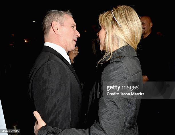 Producer/director Adam Shankman and ctress Sarah Michelle Gellar attend "TrevorLIVE LA" honoring Jane Lynch and Toyota for the Trevor Project at...