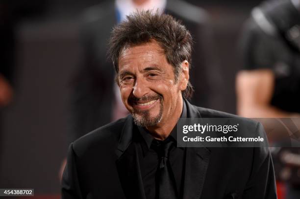 Al Pacino attends 'The Humbling' premiere during the 71st Venice Film Festival on August 30, 2014 in Venice, Italy.