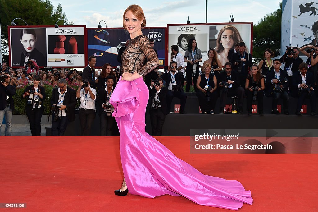 'Three Hearts' - Premiere - 71st Venice Film Festival