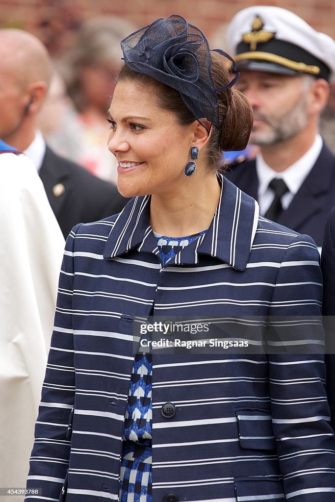 Swedish Royals Attend Celebrations To Mark the 1,000th Anniversary of Skara Diocese