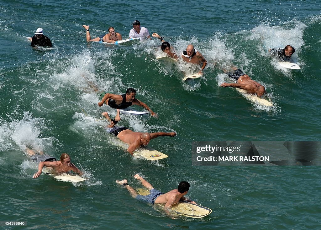 US-ENVIRONMENT-WEATHER-BIG WAVES-MARIE