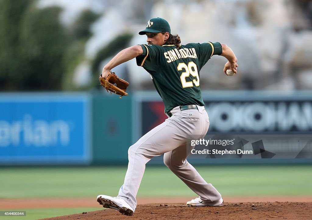 Oakland Athletics v Los Angeles Angels of Anaheim