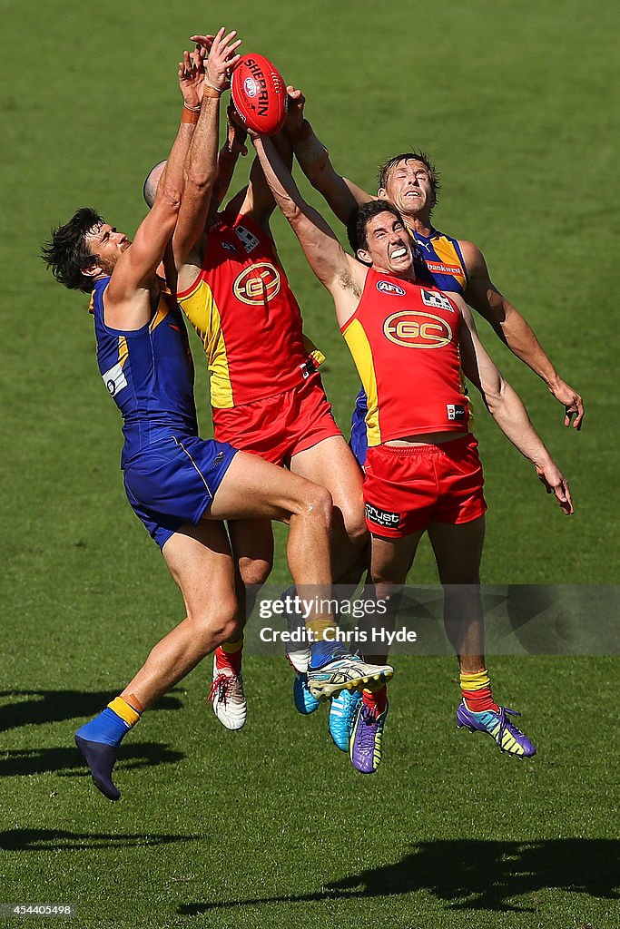 AFL Rd 23 - Gold Coast v West Coast