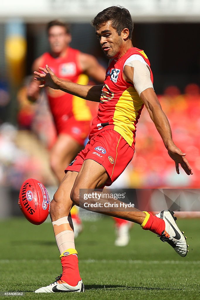 AFL Rd 23 - Gold Coast v West Coast