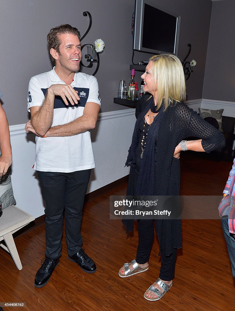 Perez Hilton Attends Olivia Newton-John's "Summer Nights" At Flamingo Las Vegas