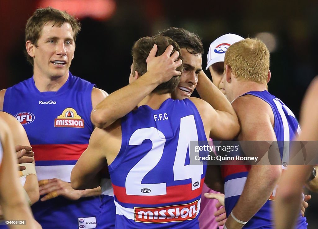 AFL Rd 23 - Western Bulldogs v GWS