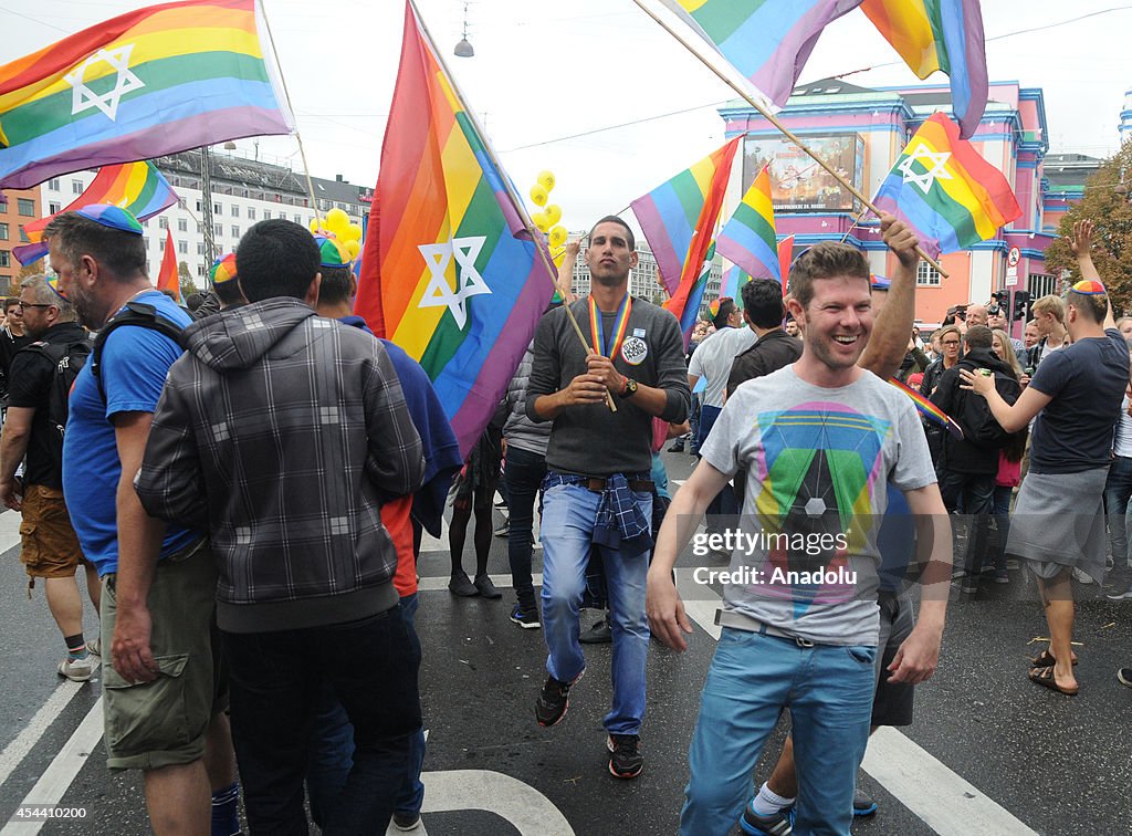 Gay Pride Parade in Copenhagen