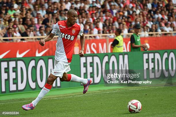 Fabio Henrique Tavares of Monaco in action during the French Ligue 1 match between AS Monaco FC and LOSC Lille at Louis II Stadium on August 30, 2014...
