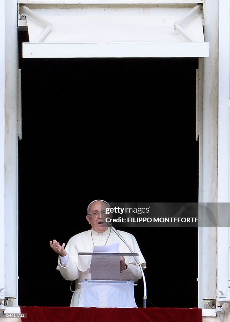 VATICAN-POPE-ANGELUS