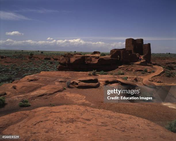 Arizona, Wupatki National Monument, Ruins Of Sinagua People.