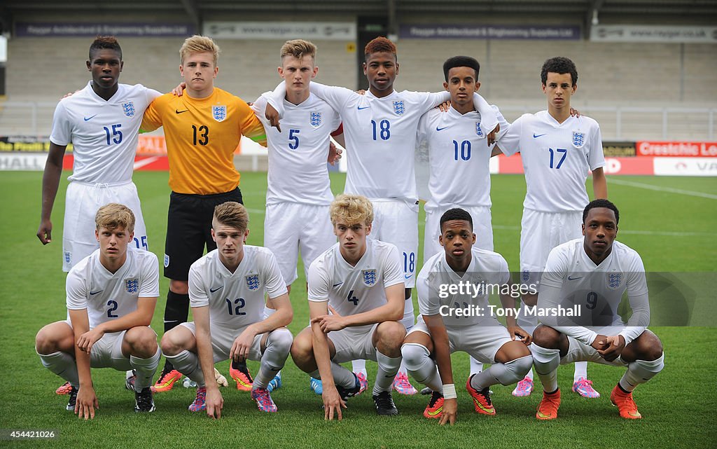 England v Italy: U17 International