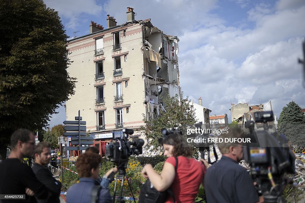 FRANCE-HOUSING-ACCIDENT