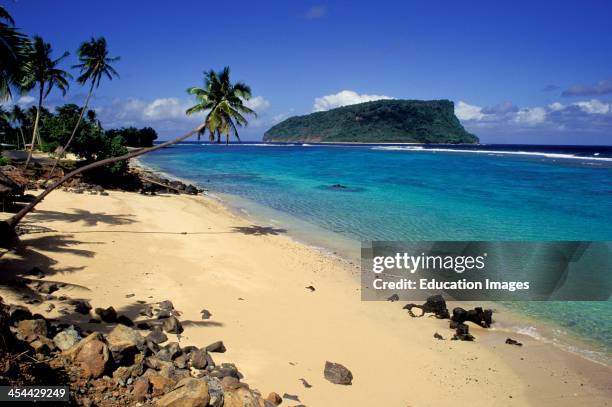 Western Samoa, Island Of Upolu, Lalomanu, Beach.